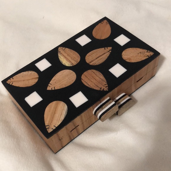 LULU wooden convertible handbag - Picture 2 of 9